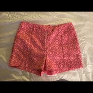 Blue Rain High Waisted Pink Short